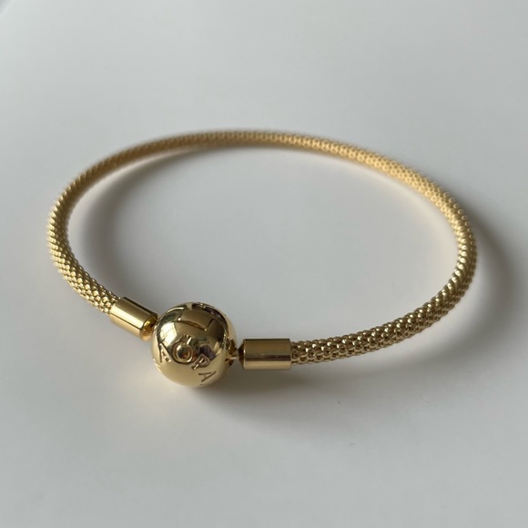 Pandora Jewelry - 🥇 Pandora Moments Mesh Bracelet in gold